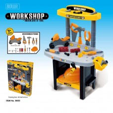 8002 Little Builder Workshop Playset- Pretend Play Set